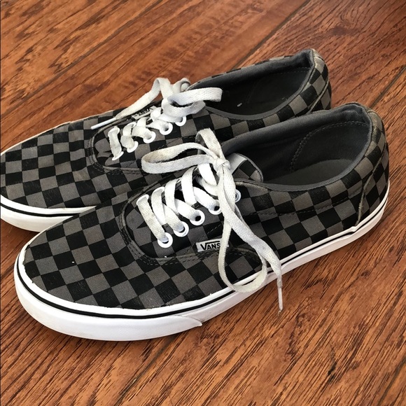 vans checkerboard shoelaces